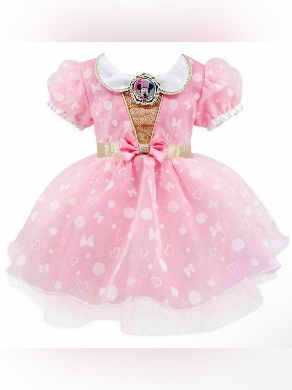 Disney Store Infant 12-18M Pink Minnie Mouse Dress